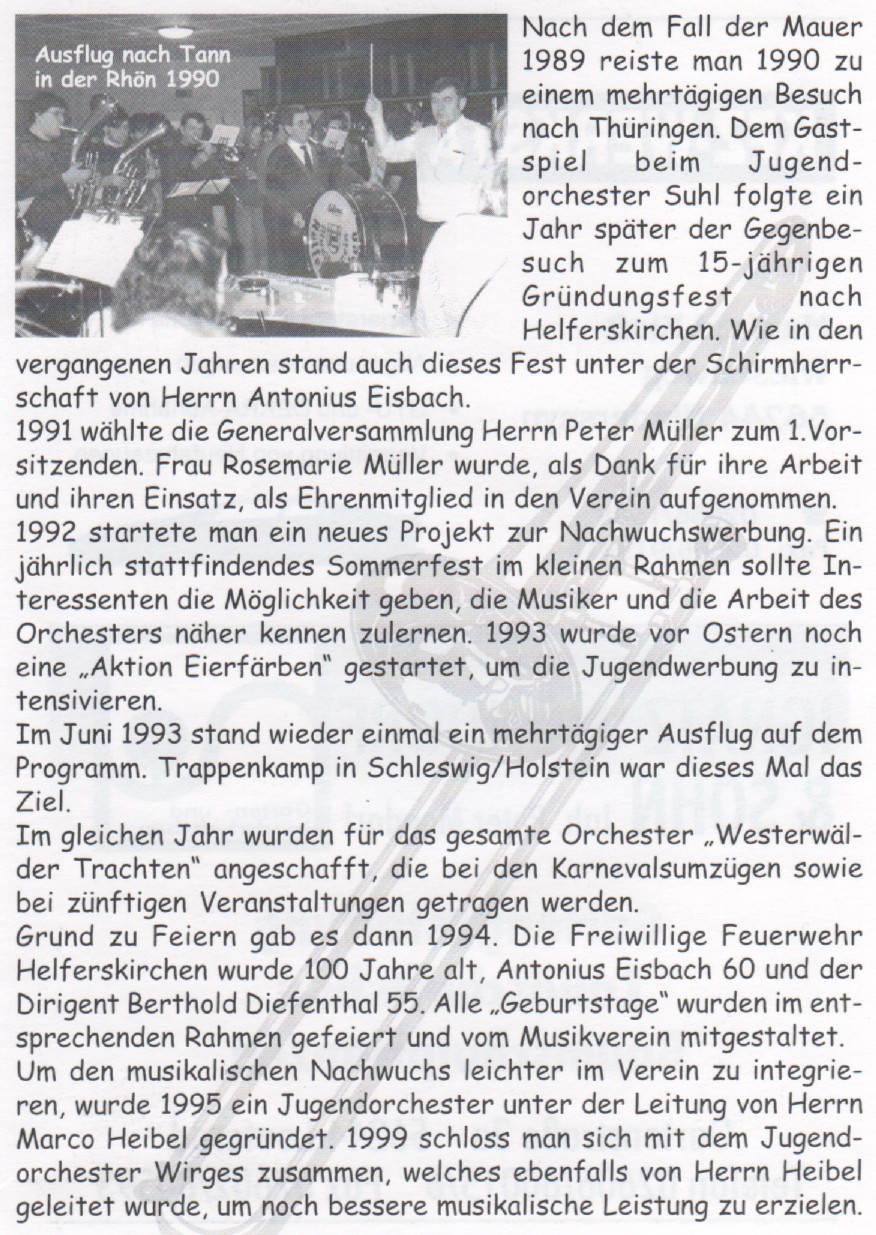 Chronik des Musikvereins 1976 - 2010