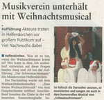 Westerw&auml;lder Zeitung von Dezember 20015