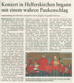 Westerw&auml;lder Zeitung von April 2016